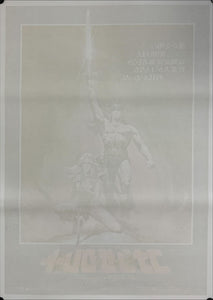 "Conan the Barbarian", Original Release Japanese Movie Poster 1982, B2 Size (51 x 73cm) B104