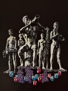 "XI Olympic Winter Games Sapporo 1972 – Official Poster", Contemporary Art Poster Offset Print 1972, B1 Size (c. 73 x 103 cm)