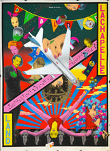 Load image into Gallery viewer, &quot;TADANORI YOKOO - LaChapelle Land, Photographs by David LaChapelle (Style B)&quot;, Japanese Contemporary Art Poster, Original Silk Screen 1997, SIGNED, Ultra Rare, Size (c.73 x 103cm)
