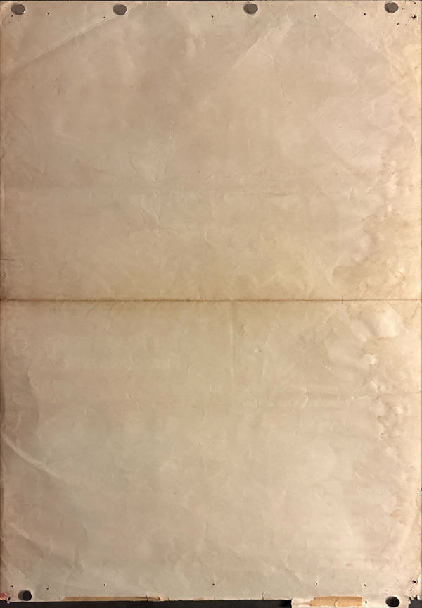 “THE REVENGE OF FRANKENSTEIN”, Original Release Japanese Movie Poster 1958, STB Tatekan (51 × 145 cm) — Ultra Rare