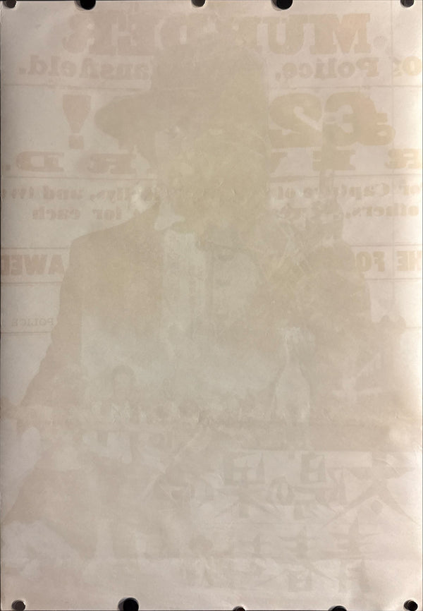 “Ned Kelly” (太陽の果てに青春を), Original Japanese B2 Movie Poster 1970, B2 Size (c. 51 × 73 cm) ZA226