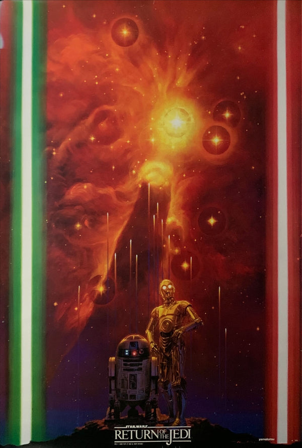 "Return of the Jedi", Original Release Japanese Movie Poster 1983, B2 Size (51 x 73cm) C26