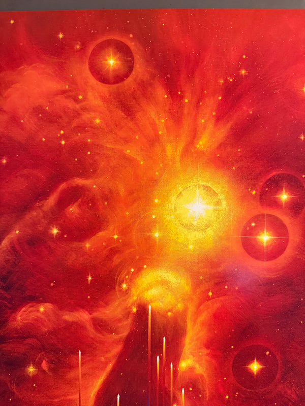 "Return of the Jedi", AKA Starfall, Special Poster Produced Under License to Yamakatsu, Noriyoshi Ohrai, 1983 (71 x 51 cm) O841