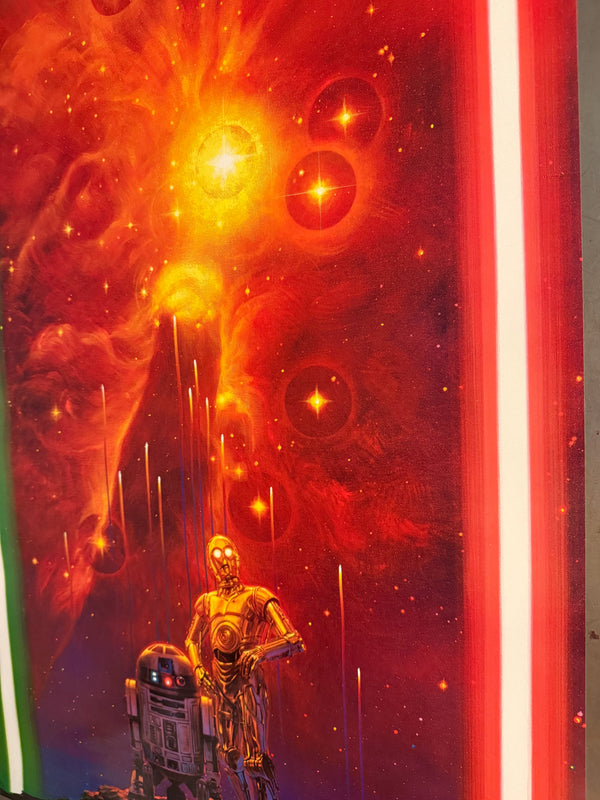 "Return of the Jedi", AKA Starfall, Special Poster Produced Under License to Yamakatsu, Noriyoshi Ohrai, 1983 (71 x 51 cm) O841