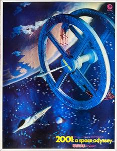 2001: A SPACE ODYSSEY (1968) - Cinerama 3D Lenticular - Style A and B, 1968, Ultra Rare, 10.25" x 13.5" (26 x 34 cm)