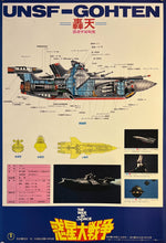 Load image into Gallery viewer, &quot;The War in Space&quot;, Original First Release Japanese Movie Poster 1977, B2 Size (51 x 73cm) K86
