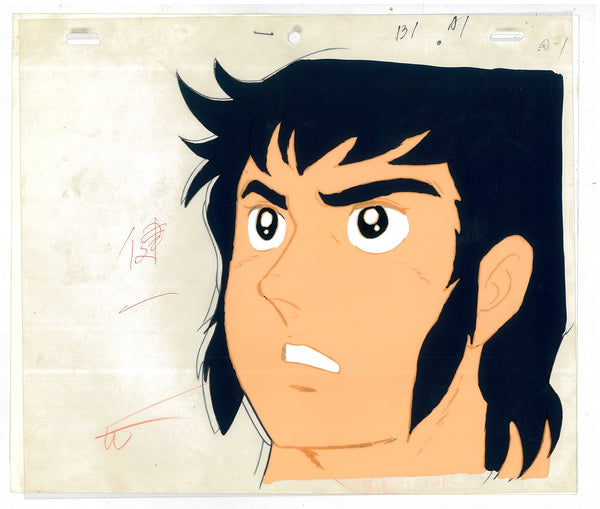 “Chōdenji Machine Voltes V” (超電磁マシーン ボルテスV), Original “A-1” Hand-Painted Master Production Cel-ga (“セル画”) of Kenichi Gō / Steve Armstrong (剛健一), Toei / Nippon Sunrise Production, circa 1977–78