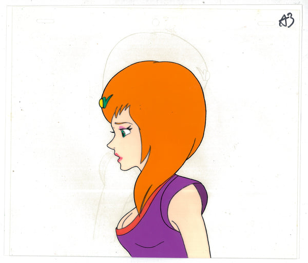 “Time Bokan Series: Itadakiman” (タイムボカンシリーズ イタダキマン), Seven Original Hand-Painted Production Cel-ga (“セル画”) Group, including Itadakiman / Kusaku Magota, Yan-Yan and Dasaineen, Tatsunoko Production / Fuji Television, 1983