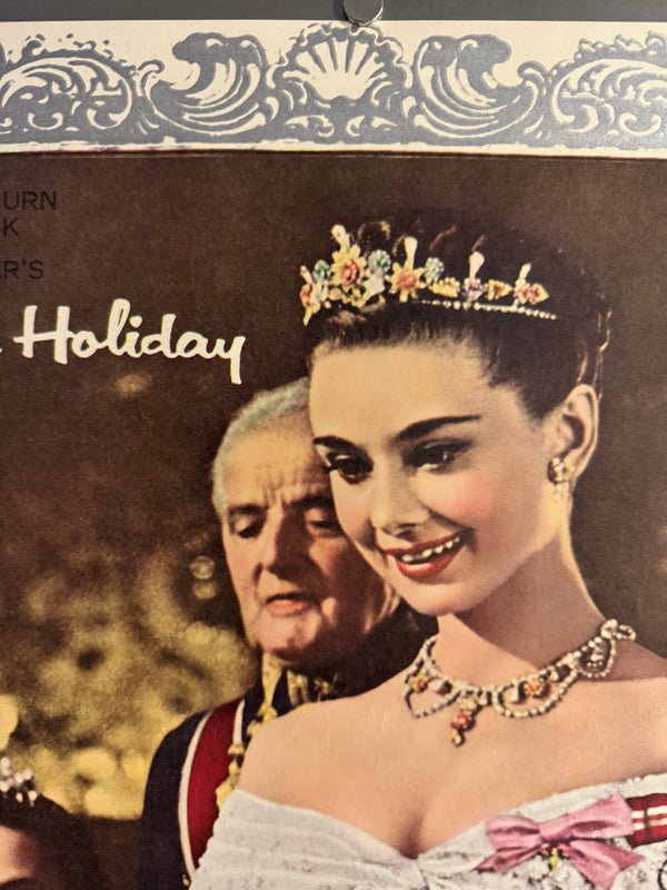 “ROMAN HOLIDAY” (ローマの休日) — Original Japanese First Revival (Re‑release) Cinema Poster, 1963, B2 size (c. 51 × 73 cm) O853