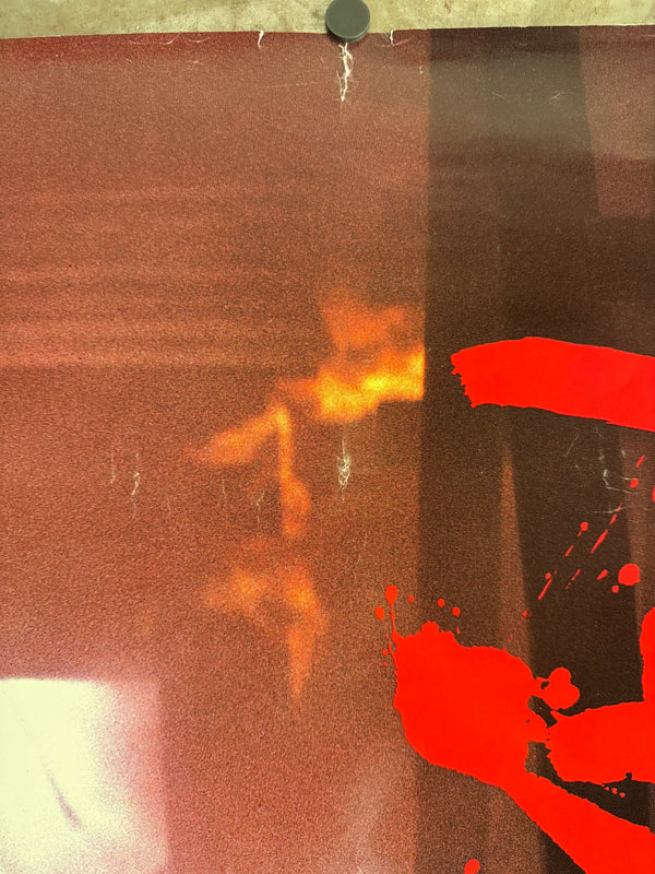 "Ran", Original First Release Japanese Movie Poster 1985, Extremely Rare B0 “Burning Castle” Billboard, 102cm x 147cm