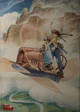 Load image into Gallery viewer, &quot;Castle in the Sky&quot;, Original Release Japanese Movie Poster 1986, B2 Size (51 x 73cm) E129
