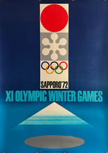 Load image into Gallery viewer, &quot;Sapporo 1972: Winter Olympic Games&quot;, Original Release Japanese Advertising Poster 1971, B2 Size (51 x 73cm) K187
