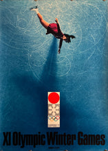 Load image into Gallery viewer, &quot;Sapporo 1972: Winter Olympic Games&quot;, Original Release Japanese Advertising Poster 1971, B2 Size (51 x 73cm) K188
