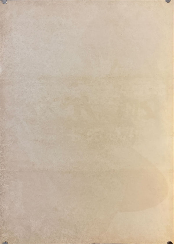 “The Good, the Bad and the Ugly”, Original First‑Release Japanese Movie Poster 1967, Ultra Rare, Thicker Paper Stock, B2 Size (51 × 73 cm) ZA406