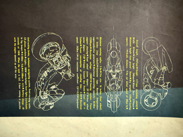 “AKIRA – ‘GET IT KANEDA!!’ Super Conductive Machine,” Original Japanese B1 Poster, Printed in 1988 First‑Release Campaign, Double‑Sided, Size 73 × 103 cm – Excellent Condition AA16