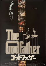 Load image into Gallery viewer, &quot;The Godfather&quot;, Original Release Japanese Movie Poster 1972, B2 Size (51 cm x 73 cm) I145 A
