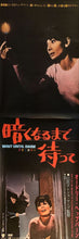 Load image into Gallery viewer, &quot;Wait Until Dark&quot;, Original Release Japanese Movie Poster 1967, STB Size (51x145cm) G158
