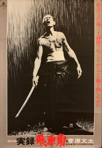 "True Account Of Hikashaku: A Wolf`s Honor", Original Release Movie Poster 1974, B2 Size (51 x 73cm) G183