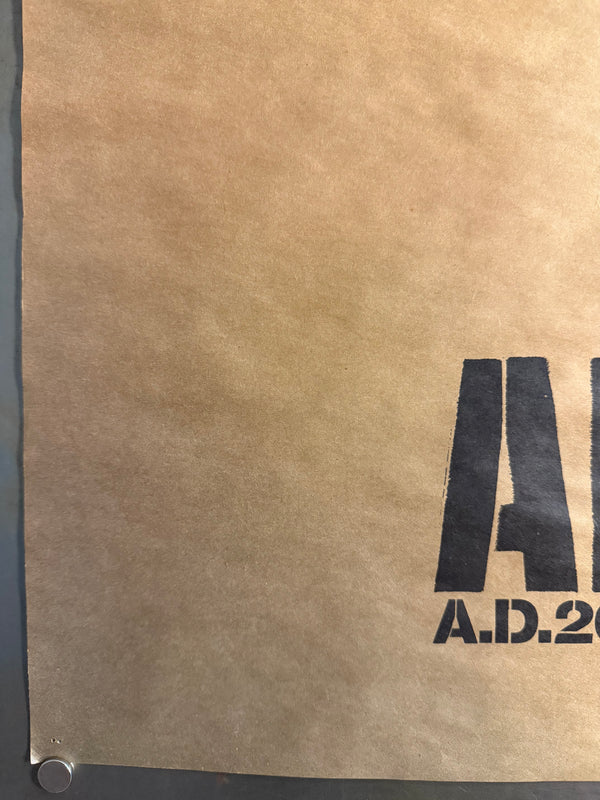 “Akira” (アキラ), Ultra‑Rare Original Japanese Opening‑Night / Admission‑Bonus “A.D.2019 NEO‑TOKYO” Poster 1988, B2 Tea‑Paper Size (c. 51.5 × 72.8 cm) P116