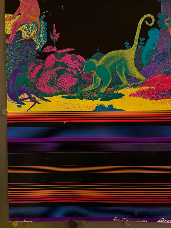 “TADANORI YOKOO – Issey Miyake”, Japanese Contemporary Art / Fashion Poster, Original Offset 1976, Ultra Rare, B1 Size (c.73 × 103 cm)