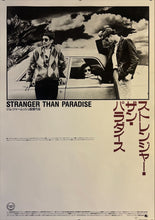 Load image into Gallery viewer, &quot;Stranger Than Paradise&quot;, Original Release Japanese Movie Poster 1984, B2 Size (51 x 73cm) K280
