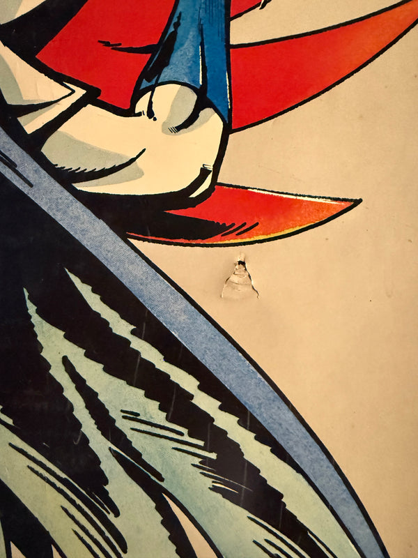 "Science Ninja Team Gatchaman (科学忍者隊ガッチャマン)", Original Japanese Promotional Poster 1970s, A1 Size (84 × 60 cm)