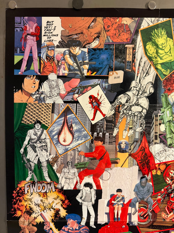 “Akira Club” (アキラクラブ) – Rare Original Japanese Promotional Poster (Kodansha / Young Magazine, 1995) B2 Size (approx. 51 x 73 cm) O592