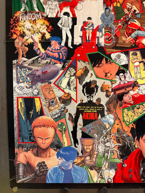 “Akira Club” (アキラクラブ) – Rare Original Japanese Promotional Poster (Kodansha / Young Magazine, 1995) B2 Size (approx. 51 x 73 cm) O592