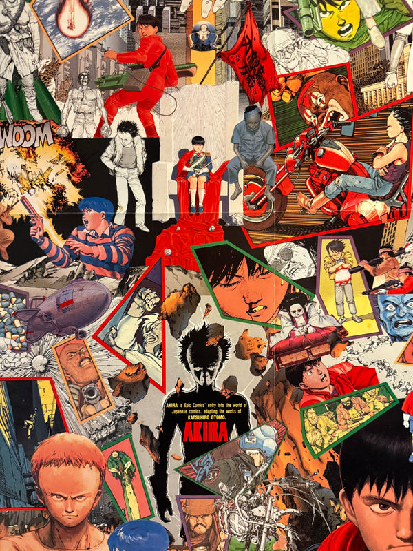 “Akira Club” (アキラクラブ) – Rare Original Japanese Promotional Poster (Kodansha / Young Magazine, 1995) B2 Size (approx. 51 x 73 cm) O592