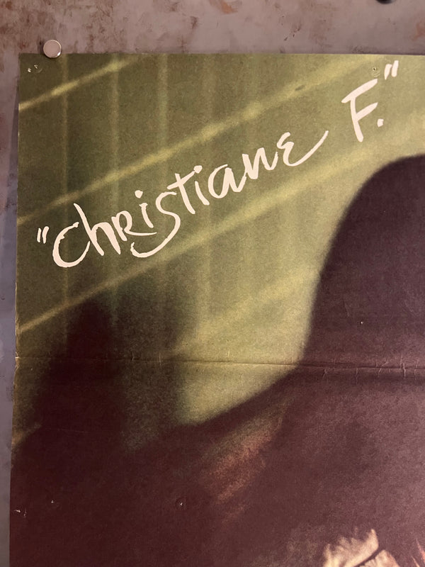 “Christiane F.” (クリスチーネ・F), Original Release Japanese Movie Poster 1981, B2 Size (51 × 73 cm) O5