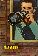 Load image into Gallery viewer, &quot;Rear Window&quot;, Original Release Japanese Movie Pamphlet Poster 1954, Ultra Rare, B5 Size (18 x 25cm)
