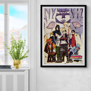 "Boruto: Naruto the Movie", Original Release Japanese Movie Poster 2015, B2 Size (51 x 73cm)