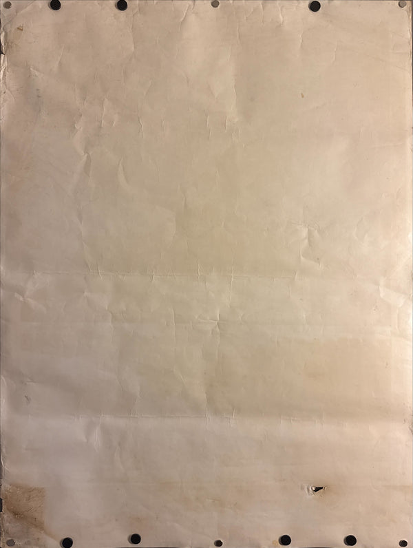 "TADANORI YOKOO - EXPO ’70, TEXTILE PAVILION (日本万国博覧会せんい館), Japanese Contemporary Art Poster, Original Offset c.1969–70, Ultra Rare, Oversize B1 Format (c.104 x 77 cm)