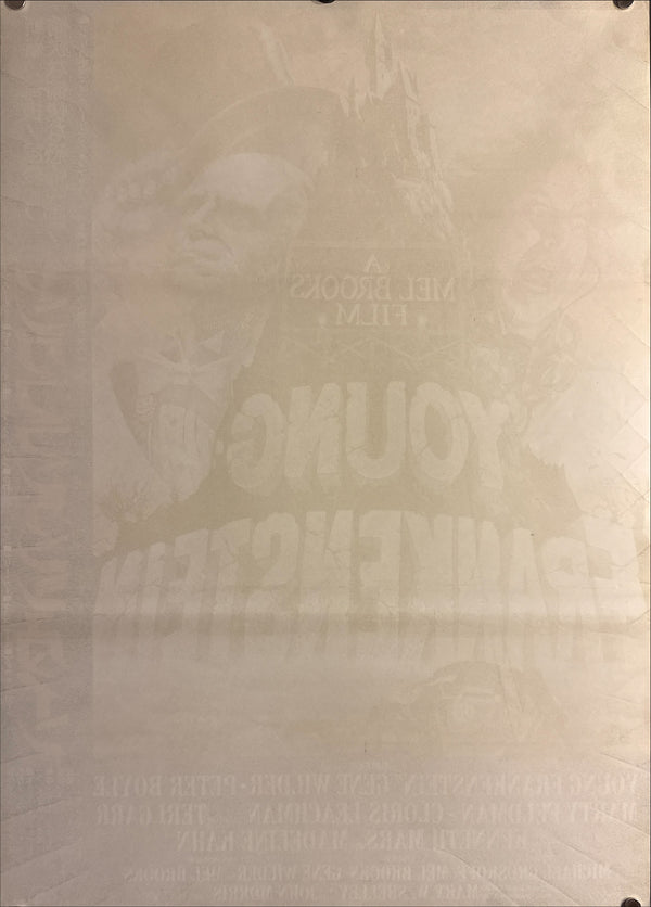 “Young Frankenstein” (ヤング・フランケンシュタイン), Original First Release Japanese Movie Poster 1975 (film 1974), B2 Size (51 × 73 cm) ZA1056