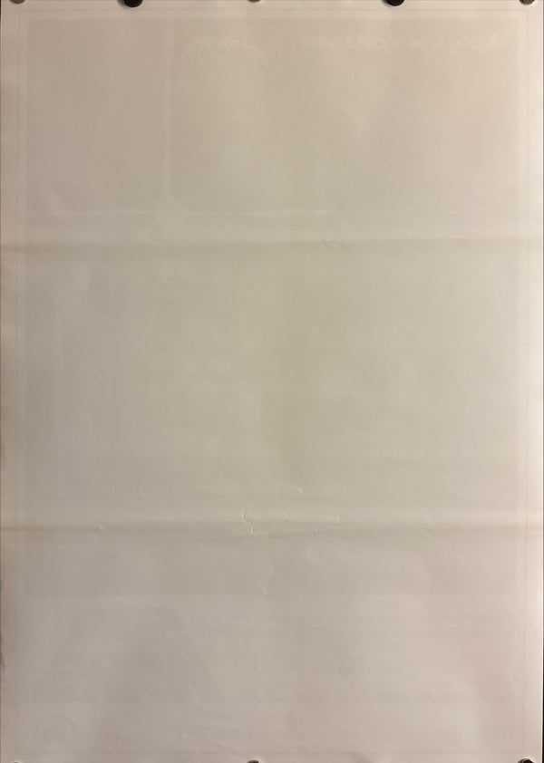 “Star Wars: A New Hope” (Star Wars), Original Japanese Soundtrack Poster 1982, B2 Size (51 × 73 cm) K180