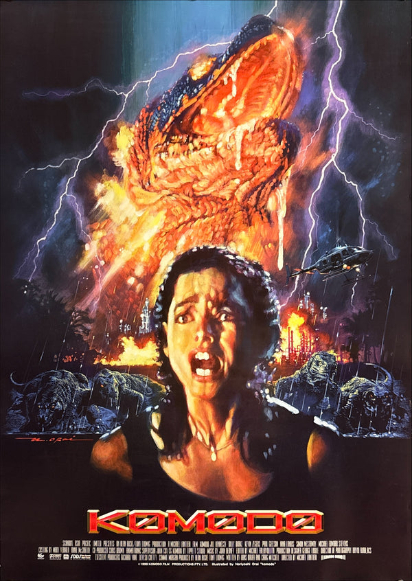 “Komodo”, Original Japanese Promotional Movie Poster 2000, B2 Size (51 × 73 cm) Q56