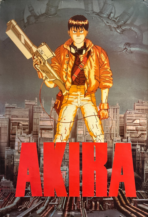 “Akira”, Original Dutch Release Movie Poster c. 1990, Size (68 × 99 cm)