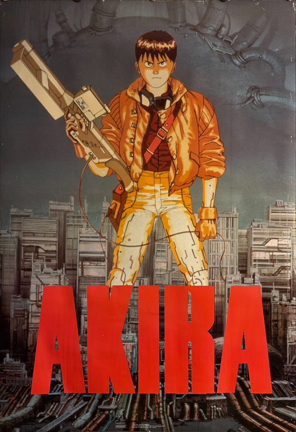 “Akira”, Original Dutch Release Movie Poster c. 1990, Size (circa 68 × 99 cm)