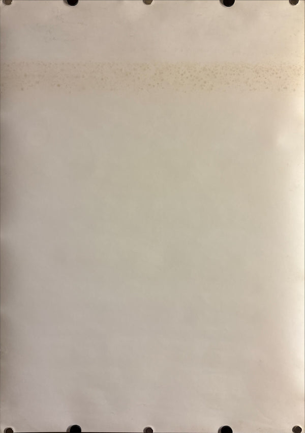 “EVANGELION-VOX” (エヴァンゲリオン・ヴォックス), Original Japanese Promotional Music Poster 1997, Shiro Sagisu / Neon Genesis Evangelion, B2 Size (51 × 73 cm) Q276