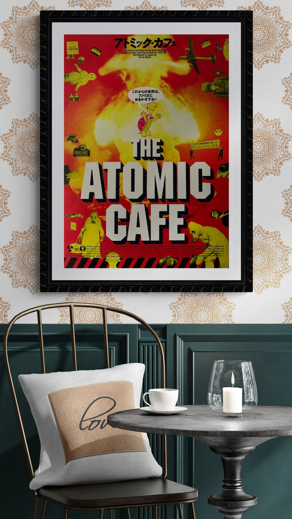 "The Atomic Cafe", Original Release Japanese Movie Poster 1988, B2 Size (51 x 73cm) B44