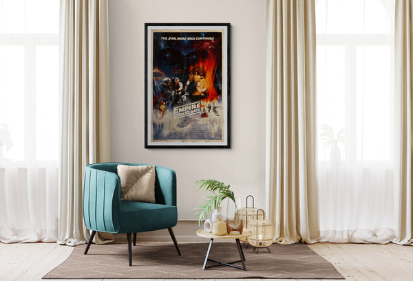 “The Empire Strikes Back”, Withdrawn ORIGINAL Concept One Sheet (27 x 41 inches) Style A, 1980 – ULTRA RARE