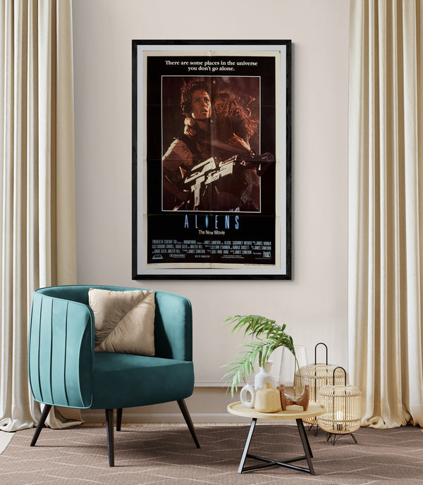 “Aliens” (エイリアン2), Original International One‑Sheet Main Artwork Movie Poster 1986, 1 Sheet Size (Approx. 69 × 104 cm)