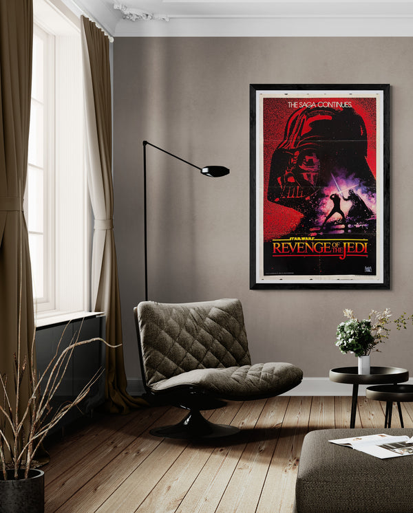 "STAR WARS – “REVENGE OF THE JEDI” (1982)", Original U.S. Advance One‑Sheet – Undated (“NO DATE”), ULTRA RARE, Size: 27 × 41 in. (≈ 69 × 104 cm)