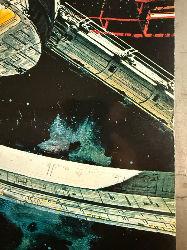 "2001: A Space Odyssey" (2001年宇宙の旅), Original Re-Release Japanese Movie Poster 1978, B2 Size (51 × 73 cm) E10