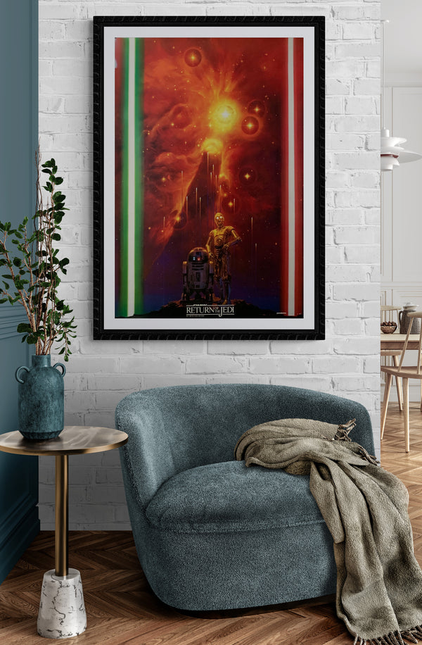 "Return of the Jedi", Original Release Japanese Movie Poster 1983, B2 Size (51 x 73cm) C26