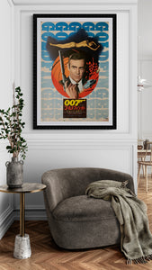 "Goldfinger", Japanese James Bond Movie Poster, Original Re-Release 1971, B2 Size (51 x 73cm) C74