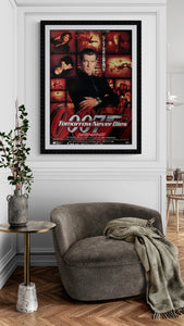 "Tomorrow Never Dies", Original Release Japanese Movie Poster 1997, B2 Size (51 x 73cm) C93