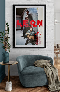 "Leon The Professional", Original Release Japanese Movie Poster 1996, B2 Size (51 x 73cm) D77