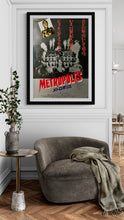 Load image into Gallery viewer, &quot;Metropolis&quot;, Original Re-Release Japanese Movie Poster 1984, B2 Size (51 x 73cm) E48
