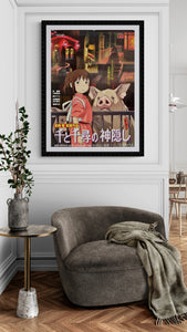 "Spirited Away", Original First Release Japanese Movie Poster 2001, B2 Size (51 x 73cm) E85